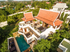 Villa Melitta, Pool, Beach, 360-SeaViews, 6-bed Thai Luxury on Best Location in Samui